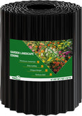 SnugNiture Corrugated Metal Garden Edging,10" x 20' Sturdy Lawn Edging Border,Landscape Edging Border for Lawn, Flower Bed,Garden and Yard
