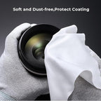 K&F CONCEPT 72mm White Mist 1/4 Filter, 18 Multi-Layer Coatings Dreamy Soft White Diffusion Filter with Cleaning Cloths for Portrait/Video/Vlog Photography