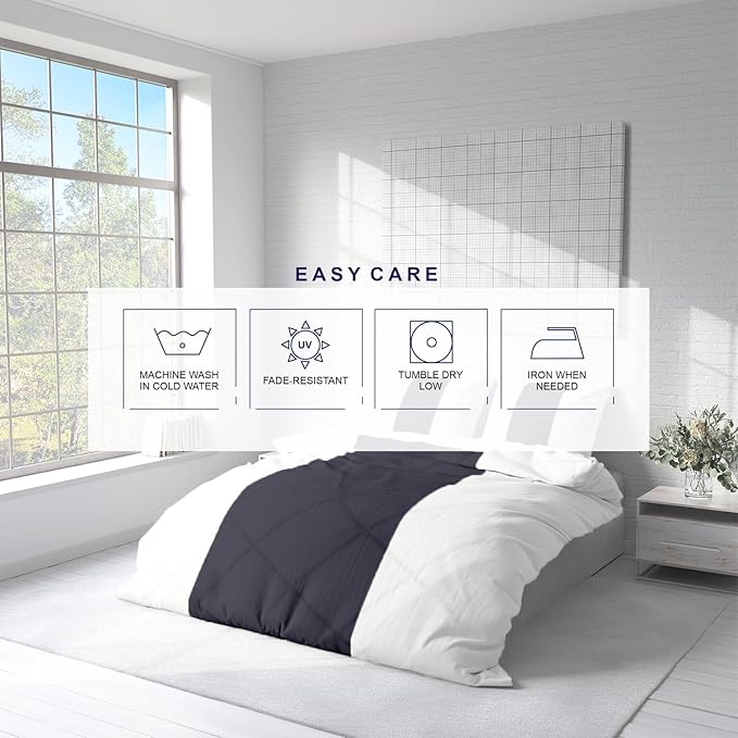 Kotton Culture 1 Pc Twin Size Duvet Cover Only -100% Egyptian Cotton Sateen 600 TC Ultra Soft Premium Durable Comforter Cover Zipper Closure & Corner Ties (Speared White, Twin/Twin XL 68" X 90")
