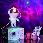 Astronaut Galaxy Projector, Star Projector, Astronaut Light Projector with 8 Colors LED Nebula, Starry Night Light Projector with Remote, Kids Room Decor, Gifts for Kids, Friends, Birthday Game Party