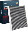 KAX Cabin Air Filter, CF11643 Replacement for Jetta 2019-2021, Tiguan 2018-2021, Atlas 2018-2021, Golf 2015-2021, w/Activated Carbon Passenger Compartment Air Filter
