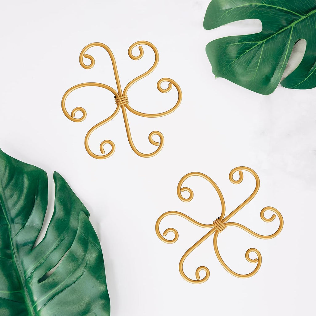 4PCS Iron Monstera Support, Uniquely Designed Plant Support Stakes for Indoor Plants, Stable Plant Stakes and Supports, Turtle Shell Bamboo Clamp Set for Thriving Growth