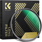 K&F CONCEPT 55mm Black Diffusion 1/4 Filter Mist Cinematic Effect Filter with 28 Multi-Layer Coatings Waterproof/Scratch Resistant for Video/Vlog/Portrait Photography
