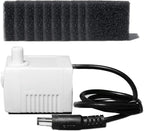 Aerogarden Replacement Pump Compatible with Harvest Bounty Farm Extra Ultra all models, Pump replacement model #200623, Included Extra 10 Pump Filters