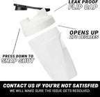 HELIMIX 1.5 Vortex Blender Shaker Bottle Holds upto 28oz | No Blending Ball or Whisk | USA Made | Portable Pre Workout Whey Protein Drink Shaker Cup | Mixes Cocktails Smoothies Shakes | Top Rack Safe
