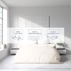 Kotton Culture 120"x98" 3 Pc Oversized King Duvet Cover Set 100% Egyptian Cotton - 600 TC Comforter Cover, Zipper Closure & Corner Ties - Fits Large King Inserts (Oversized King,Butter)