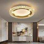 UOFUS 28W Gold LED Flush Mount Ceiling Light 12inch Modern Round Ceiling Light Fixture 3000K-6000K Super Bright Circle Ceiling Lamp for Bedroom Kitchen Bathroom Entryway Hallway Stairwell