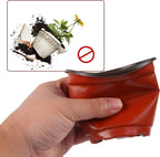 Augshy 150 Pcs 4" Plastic Plants Nursery Pot, Seed Starting Pots for Succulent Seedling Cutting Transplanting