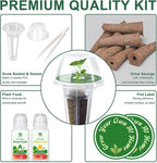 Lettuce Seed Pod Kit, Romaine, Butter Head, Red Sail, Red&Green Leaf, Red Sail Lettuce, Grow Anything Seed Pod Kit Compatible with All Indoor Hydroponics (8-Pod)
