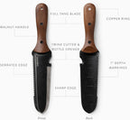 Barebones Hori Hori Classic - Garden Knife - Heat-Tempered Stainless Steel Blade and Walnut Handle