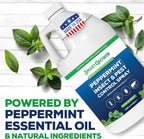 All Natural Peppermint Oil Insect & Pest Control Spray Repels Mice, Spiders, Ants, for Home, Indoor, Outdoor, Garden Maximum Strength Smart Grower Ready to Use 128 FL OZ