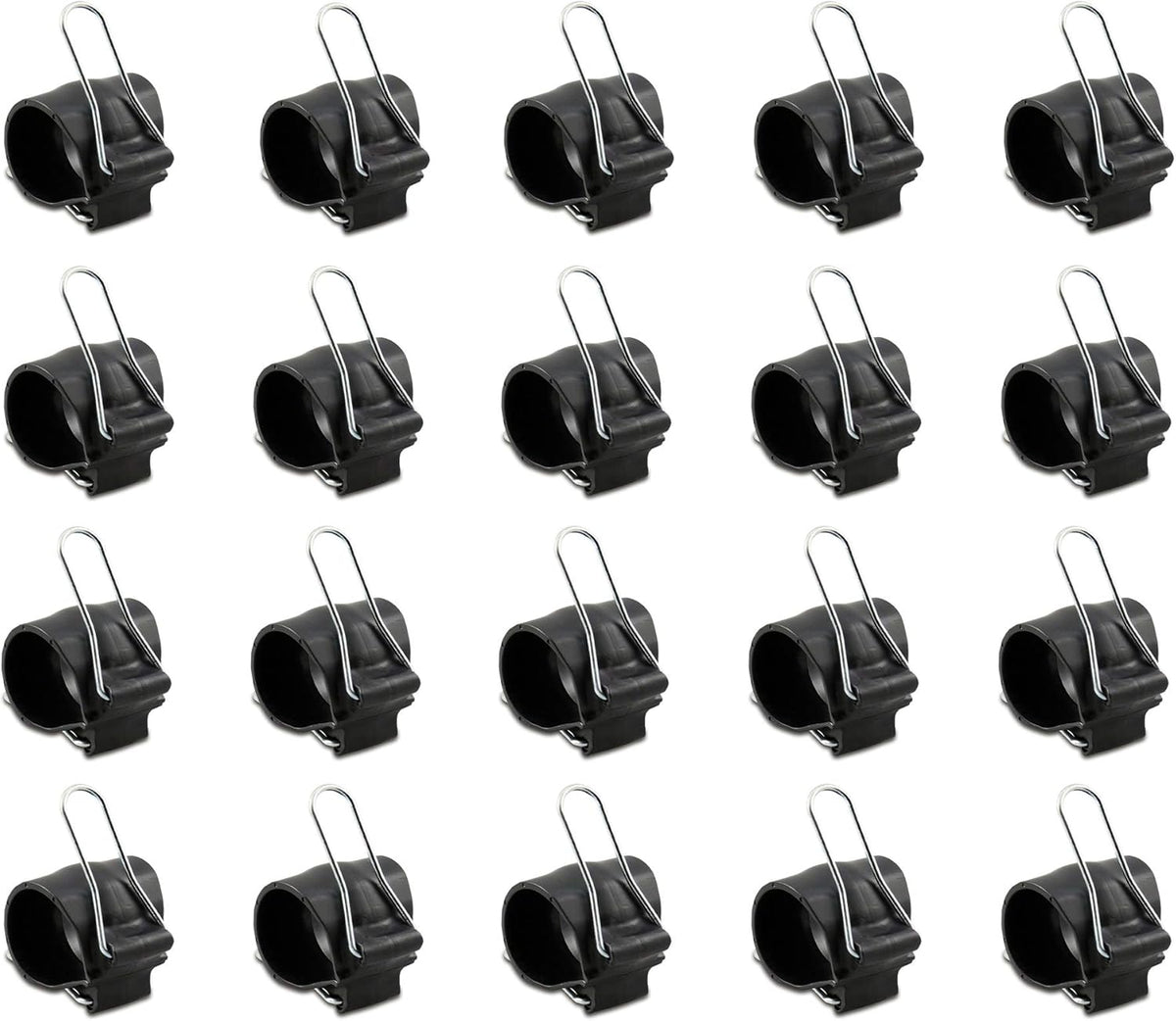 Reusable Plant Clips Made in USA – Orchid Clips, Plant Support Clips & Cord Clips – Heavy-Duty, Weather-Resistant & Durable – Secure Stems, Vines, Wires, Cables, Tomato Plants– Indoor & Outdoor