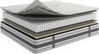 Sweet Home Stores Meditate 12" Full Hybrid Mattress – Firm Support, Pocket Coils, Fiberglass-Free, CertiPUR-US® Certified, Reduced Heat Build Up, Antistatic Cover, Made in USA, Bed in a Box