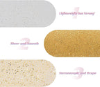 Glitter Tulle Rolls 6” by 50 Yards Sparkle Tulle Fabric Ribbon Sequin Tulle Netting Rolls for DIY Tutu Skirt Wedding Birthday Party Decoration (Gold)