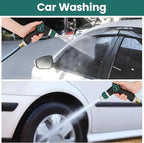 High Pressure Garden Hose Nozzle Sprayer, Heavy-Duty Metal Water Hose Nozzle with Thumb Control & Adjustable Jet for Car Washing, Patio Cleaning, Lawn & Plant Watering