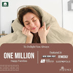 Pizuna Pure 100% Cotton Queen Duvet Cover Set, Luxurious 400 Thread Count Long Staple Cotton Sateen Weave with Button Closure (Combed Beige Cotton Duvet Cover Queen)