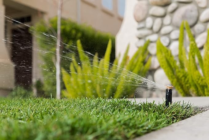 Rain Bird 8SAPROPR Pressure Regulating (PRS) High-Efficiency Pro Rotary Sprinkler, Hand Adjustable 45° - 270° Pattern, 8' - 14' Spray Distance, 4" Pop-up Height