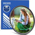 NEEWER 67mm Black Diffusion 1/8 Filter Soft Dreamy Cinematic Effect Filter Ultra Slim Water Repellent Scratch Resistant Optical Glass, Multi Nano Coatings for Video/Vlog/Portrait Photography