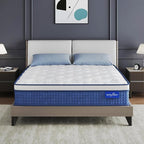 Queen Mattress 12 Inch Hybrid Mattress in a Box, Medium Firmness, Foam and Individual Pocket Springs for Motion Isolation & Pressure Relief, CertiPUR-US Certified, 60" x 80"