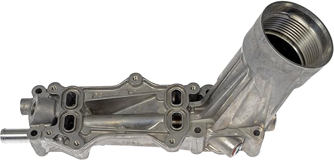 Dorman 926-959 Patented Upgraded Aluminum Engine Oil Filter Housing with Oil Cooler and Filter Compatible with Select Models (OE FIX)