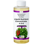 Liquid Plant Food – Hydroponics Nutrients for Indoor House Plants, Tomato, Strawberry, Lucky Bamboo, Lettuce, Vegetable Garden & Herbs – Aero Nutrients Liquid Fertilizer for All Growing Systems (8 oz)