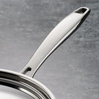 Tramontina Signature Tri-Ply Clad Stainless Steel 4-Quart Sauce Pan with Lid, Induction-Ready, Dishwasher-Safe, NSF-Certified, Made in Brazil