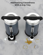 80 Cups Coffee Urn - 12l(3.2 Gallon) Large Coffee Maker,Commercial Coffee Maker - Stainless Steel, Double-Wall Insulated, Quick Brewing - Ideal for Large Events