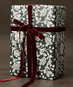 Burgundy Velvet Ribbon 5/8'' 25 Yards for Christmas Tree, Gift Wrapping, Flower Bouquet, Wreath Decorations, Bow Making