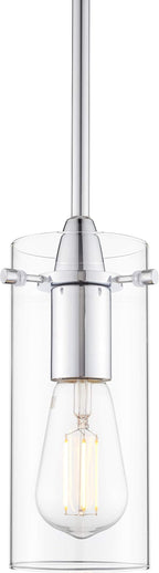 Chrome Pendant Lights Kitchen Island - Small Clear Glass Pendant Light Fixture