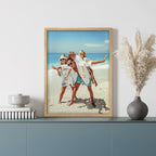 wall26 Custom Framed Poster Wall Art for Living Room, Bedroom Canvas Prints for Home Decoration Ready to Hang - 11"x14" Natural