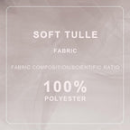 Silver Tulle Fabric Roll Spool Bolt (54 Inch by 40 Yards) Large Tulle Wedding Party Decoration, Tutu Skirt, Table Runner, Gift Wrapping, Bridal Shower, Soft & Drape (Silver)