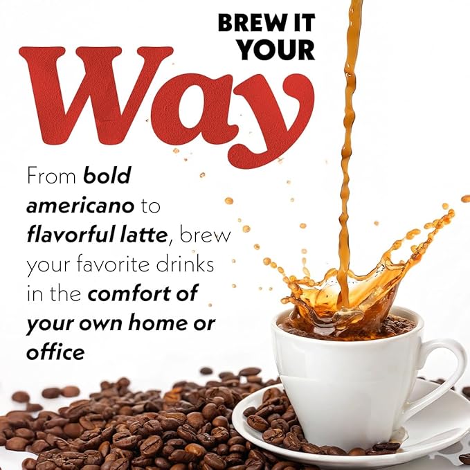 Gourmia 10-Cup Grind & Brew Coffee Maker – Built-in Adjustable Grinder, Programmable Digital Timer, 3 Brew Strengths, 4-Hour Keep-Warm, Auto Shut-Off, Pause & Serve, Glass Carafe, Stainless Steel