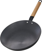 YUTANN 12 Inch Frying Pan, Pre-seasoned Cast Iron Skillet Lightweight Cast Iron Pancake Pan, Induction Frying Pan, Durable & Oven Safe to 500℉, Suitable for All Stovetops, PFAS & PFOA Free