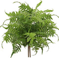 19" Artificial Boston Fern Plants Large Fake Greenery Shrubs 2 Pcs UV Resistant Faux Plant Bushes for Home Garden Office Farmhouse Indoor Outdoor Decor, Green