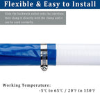 1-1/2 in x 50 ft Pool Backwash Hose Heavy Duty Drain Discharge PVC Lay flat General Purpose Vinyl Hose, Burst Resistant for Water Transfer Sump Pump Pool Filter (1.5in 50ft fiber reinforced hose)
