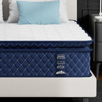 Full Mattress 12 Inch, Memory Foam Mattress with Pocket Spring, Soft & Comfortable Medium Plush, Motion Isolation, Pressure Relief, CertiPUR-US Certified (75"*54"*12")