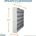 Filter-Monster Replacement Compatible with Bryant/Carrier Infinity 20" x 25" MERV 15 Air Purifier Cartridge (GAPCCCAR2025)
