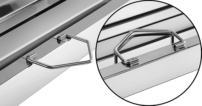 New Star Foodservice 54347 Stainless Steel Hood Filter 16" W x 25" H, Set of 6