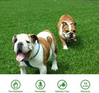 Artificial Grass Turf 6FTX17FT, 1.38" Pile Height Realistic Synthetic Grass, Indoor Outdoor Pet Faux Grass Astro Rug Carpet for Garden Backyard Patio Balcony