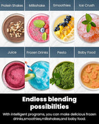 GDOR Blender for Smoothies, 25,000 RPM Personal Blender for Shakes and Smoothies with 2 * 24oz No-BPA To-Go Cups,Detachable 6-leaf Blade,Healthy Recipe,Black