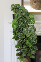 Large Fake Hanging Plants in Pot with Hook, 37" Artificial Hanging Pothos Long Vines Plants, Fake Potted Greenery Plant for Room Wall Living Room Bathroom Kitchen, Big Faux Ivy Houseplants for Shelf