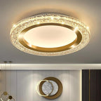 UOFUS 28W Gold LED Flush Mount Ceiling Light 12inch Modern Round Ceiling Light Fixture 3000K-6000K Super Bright Circle Ceiling Lamp for Bedroom Kitchen Bathroom Entryway Hallway Stairwell