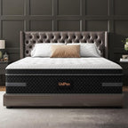 Twin Mattress 10 Inch Firm Hybrid – Pressure Relief Cooling Gel Mattresses with Balanced Support Deep Sleep Fiberglass Free, 365 Night Trial