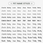 YEHANTI Personalized Dog Tags Engraved for Pets - Stainless Steel Custom Dog Cat Tag with Various Cute and Beautiful Icons, Double Sided Engraved Pet ID Tags Dog Name Tag, Heart