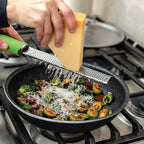 Nordic Ware Basalt Aluminum Saute Skillet, 10-Inch, Ceramic Coating