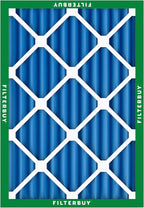 Filterbuy 25x32x2 Air Filter MERV 13 Optimal Smoke & Allergy Defense (4-Pack), Electrostatic Pleated HVAC AC Furnace Filters Replacement, Made in USA (Actual Size: 24.50 x 31.50 x 1.75)