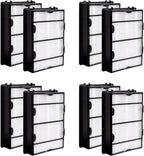 Nispira True HEPA Air Filter Replacement Compatible with Holmes Air Purifier HAPF600 HAPF600D HAPF600D-U2 Filter B, 8 Packs