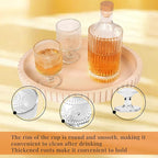 6 Packs Vintage Goblet Glasses Handcrafted Art Deco Crystal Goblets 8 oz Wine Glasses Drinking Goblets Bar Tumbler Glassware for Iced Tea, Wine, Beer, Juice, Cocktail, Whiskey