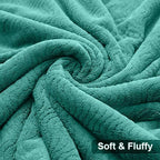 Ultra Soft Bath Towel Set of 4, Extra Large Textured Microfiber Luxury Towels 35x70 in, Quick Dry, Highly Absorbent, Fluffy, Oversized, for Bathroom Shower Pool Hotel Beach