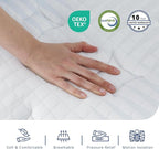 Queen Mattress 12 Inch Hybrid Mattress in a Box, Medium Firmness, Foam and Individual Pocket Springs for Motion Isolation & Pressure Relief, CertiPUR-US Certified, 60" x 80"